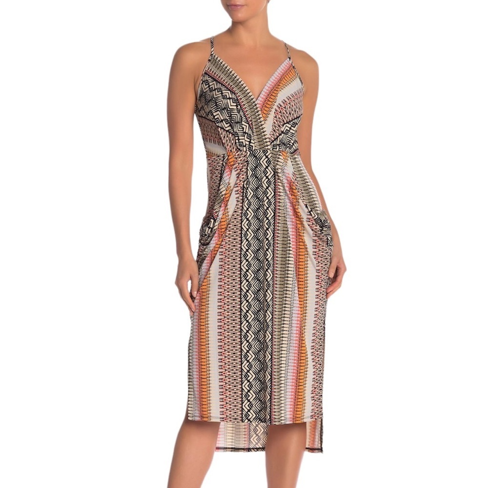 𝅺BCBGENERATION Midi Draped Dress